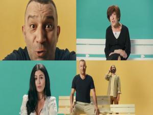 Ünlülerden eğlenceli seçim videosu